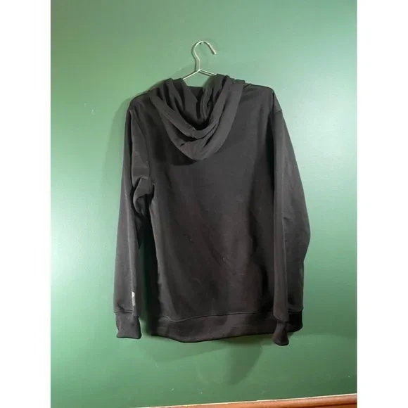 NBA- Men's Black Logo Long Sleeve Hoodie - Size M - Picture 5 of 5